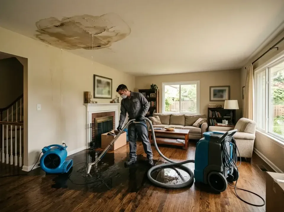 attic-pipe-burst-ceiling-drip-008 — frequently asked questions, Water Damage Restoration & Carpet Care in Ogden, NC
